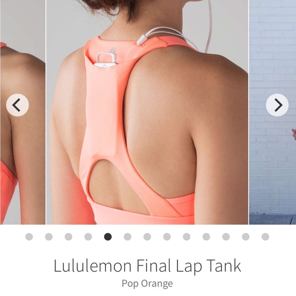Lululemon Final Lap Tank size 6 - Picture 3 of 6